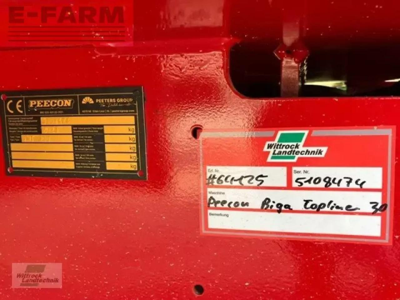 Peecon biga 30 topliner - Utilaje de creştere vite: Foto 3 Peecon biga 30 topliner - Utilaje de creştere vite: Foto 3