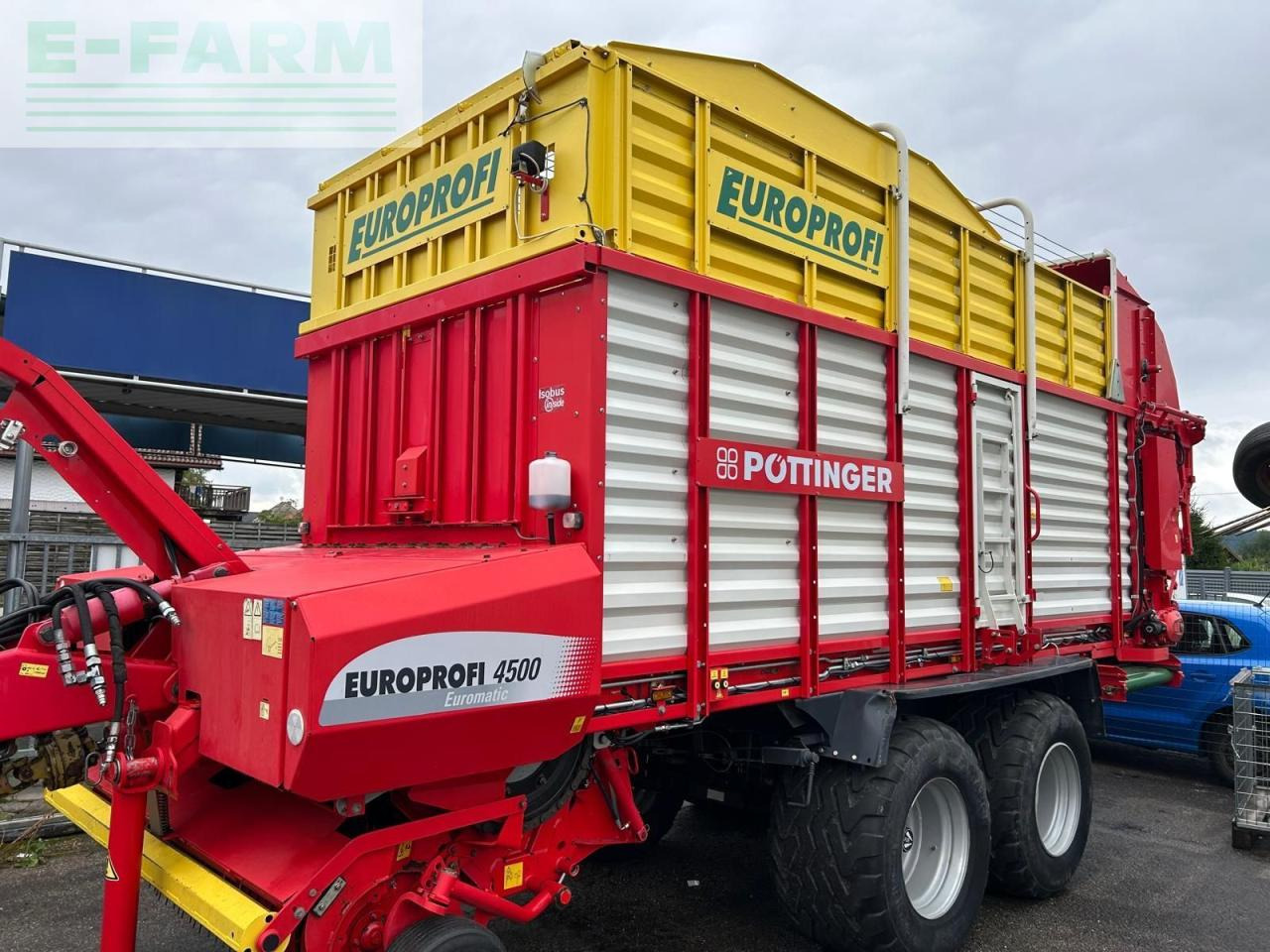 Pöttinger Ladewagen Europrofi 4500D - Remorcă autobasculantă agricolă: Foto 1 Pöttinger Ladewagen Europrofi 4500D - Remorcă autobasculantă agricolă: Foto 1