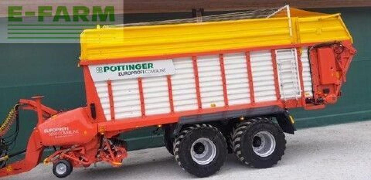 Pöttinger europrofi 5010 combiline - Remorcă autobasculantă agricolă: Foto 1 Pöttinger europrofi 5010 combiline - Remorcă autobasculantă agricolă: Foto 1