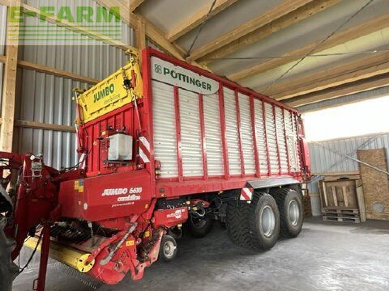 Pöttinger jumbo 6610 combiline - Remorcă autobasculantă agricolă: Foto 1 Pöttinger jumbo 6610 combiline - Remorcă autobasculantă agricolă: Foto 1