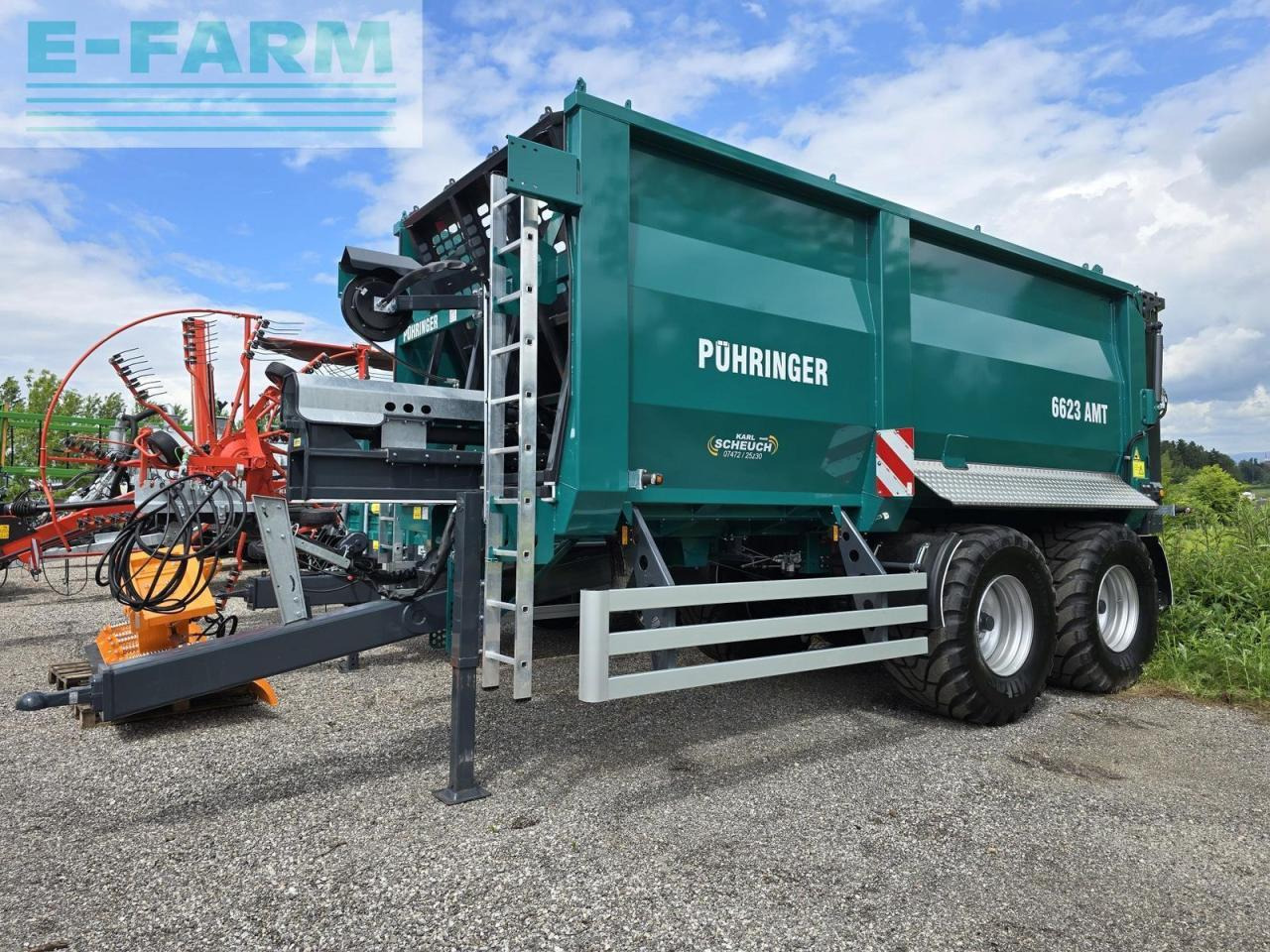 Pühringer amt6623 - Remorcă autobasculantă agricolă: Foto 5 Pühringer amt6623 - Remorcă autobasculantă agricolă: Foto 5