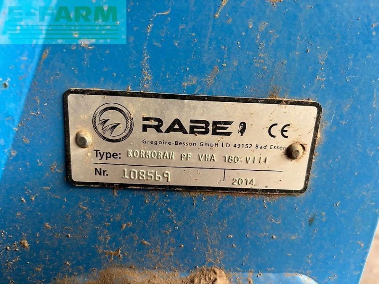 Plug Rabe kormoran pf vha 180 viii: Foto 13 Plug Rabe kormoran pf vha 180 viii: Foto 13