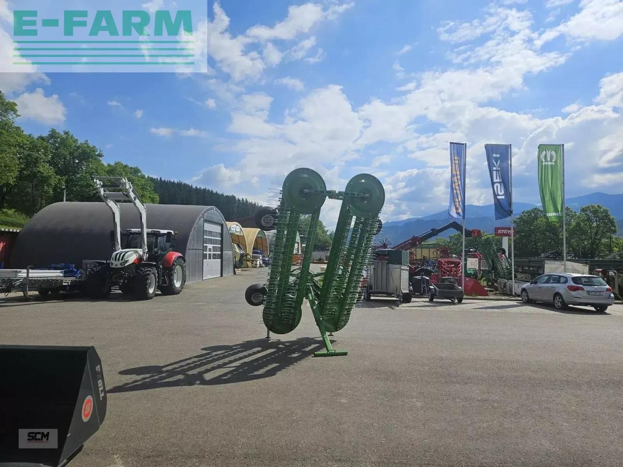 SaMASZ samasz twist 600 front - Maşină de întors fânul: Foto 5 SaMASZ samasz twist 600 front - Maşină de întors fânul: Foto 5