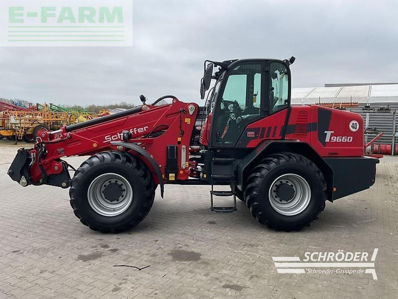 Schäffer 9660 t - Stivuitor telescopic: Foto 3 Schäffer 9660 t - Stivuitor telescopic: Foto 3