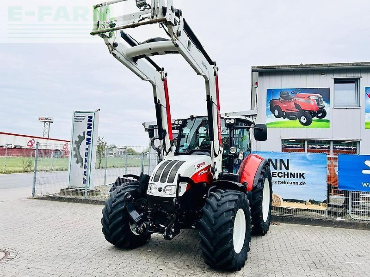 Steyr 4105 multi - Tractor agricol: Foto 1 Steyr 4105 multi - Tractor agricol: Foto 1