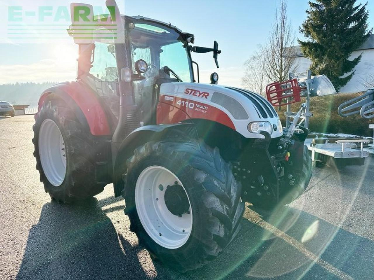 Steyr 4110 multi - Tractor agricol: Foto 2 Steyr 4110 multi - Tractor agricol: Foto 2