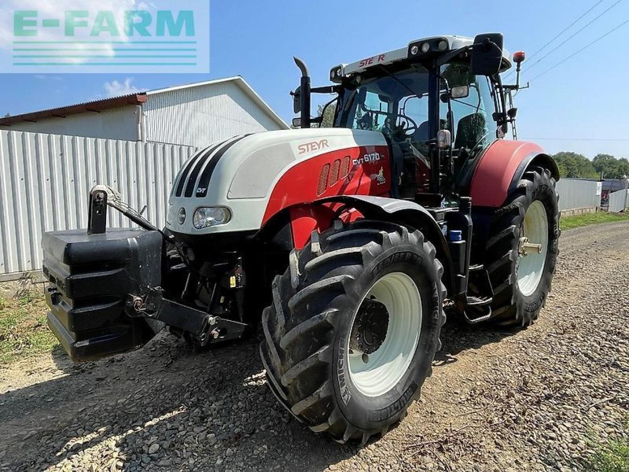 Steyr 6170 cvt - Tractor agricol: Foto 1 Steyr 6170 cvt - Tractor agricol: Foto 1