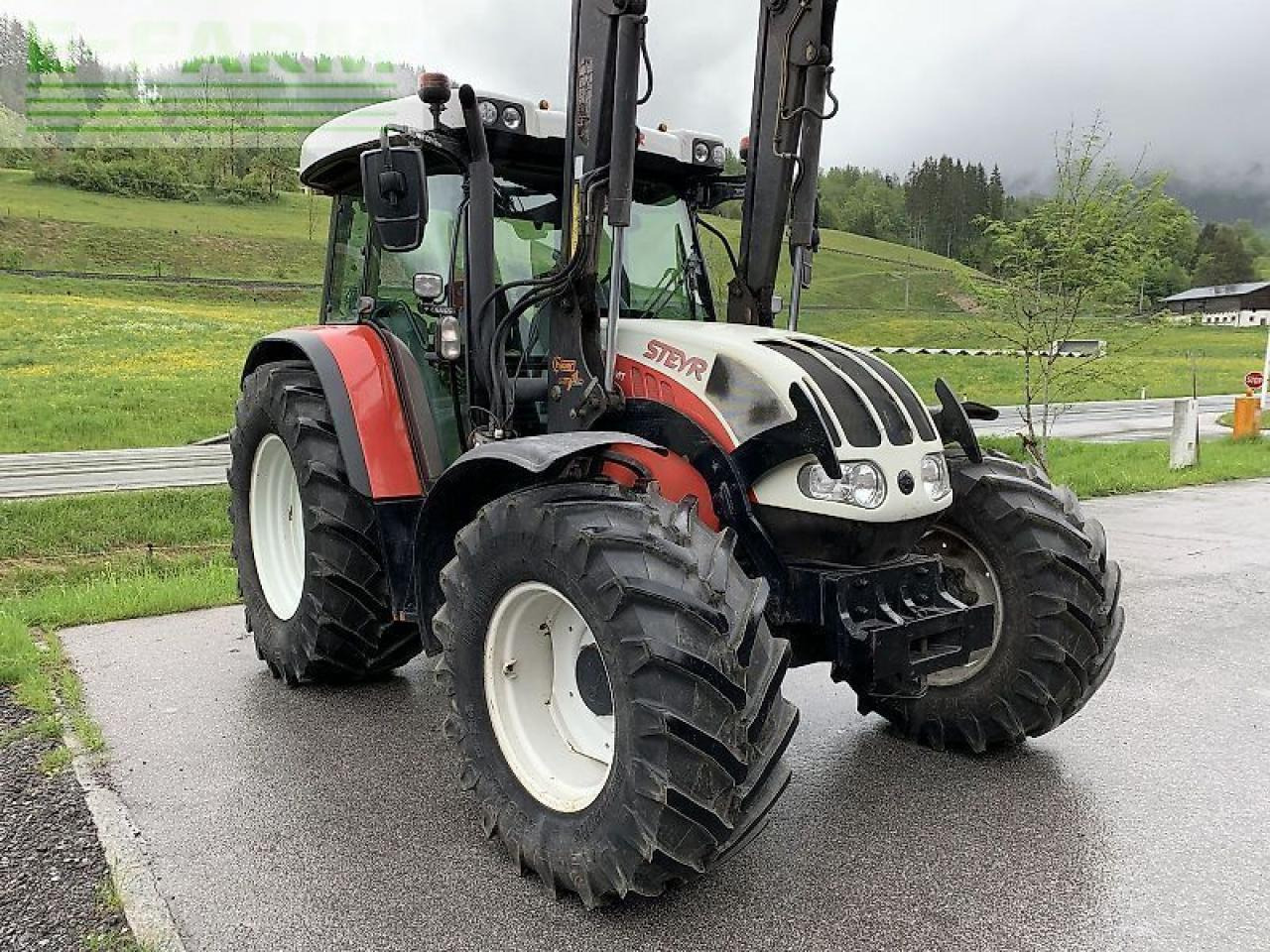 Steyr 9105 mt + hauer fl - Tractor agricol: Foto 5 Steyr 9105 mt + hauer fl - Tractor agricol: Foto 5