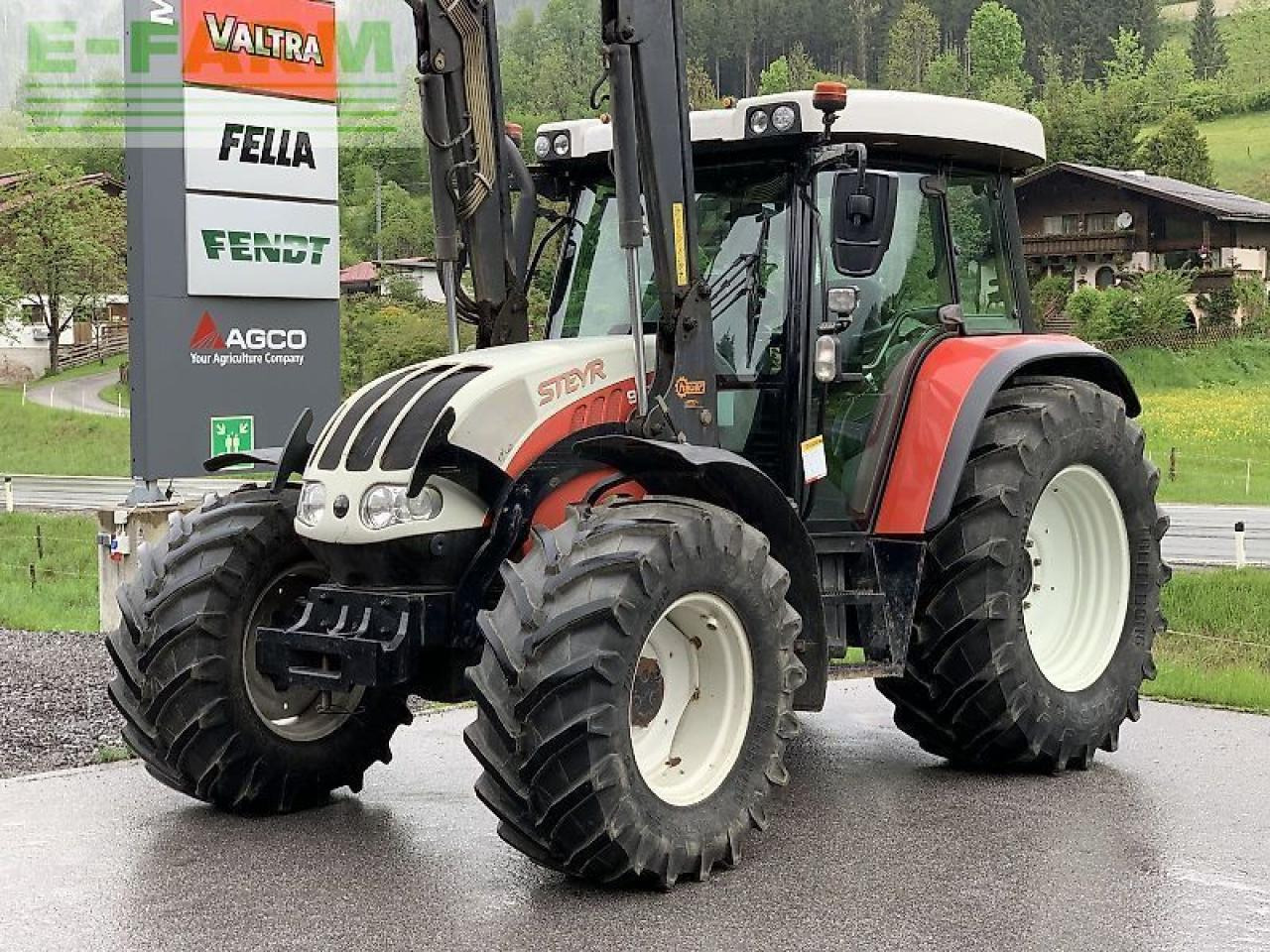 Steyr 9105 mt + hauer fl - Tractor agricol: Foto 2 Steyr 9105 mt + hauer fl - Tractor agricol: Foto 2