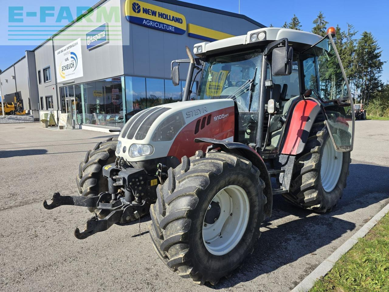Steyr 9105 mt profi - Tractor agricol: Foto 1 Steyr 9105 mt profi - Tractor agricol: Foto 1