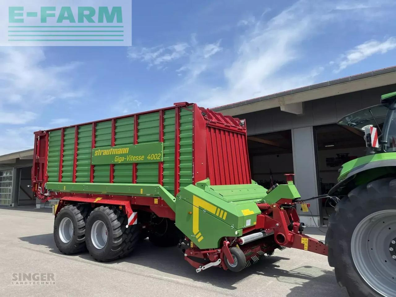 Strautmann giga-vitesse 4002 cfs - Remorcă cu autoincarcare: Foto 1 Strautmann giga-vitesse 4002 cfs - Remorcă cu autoincarcare: Foto 1