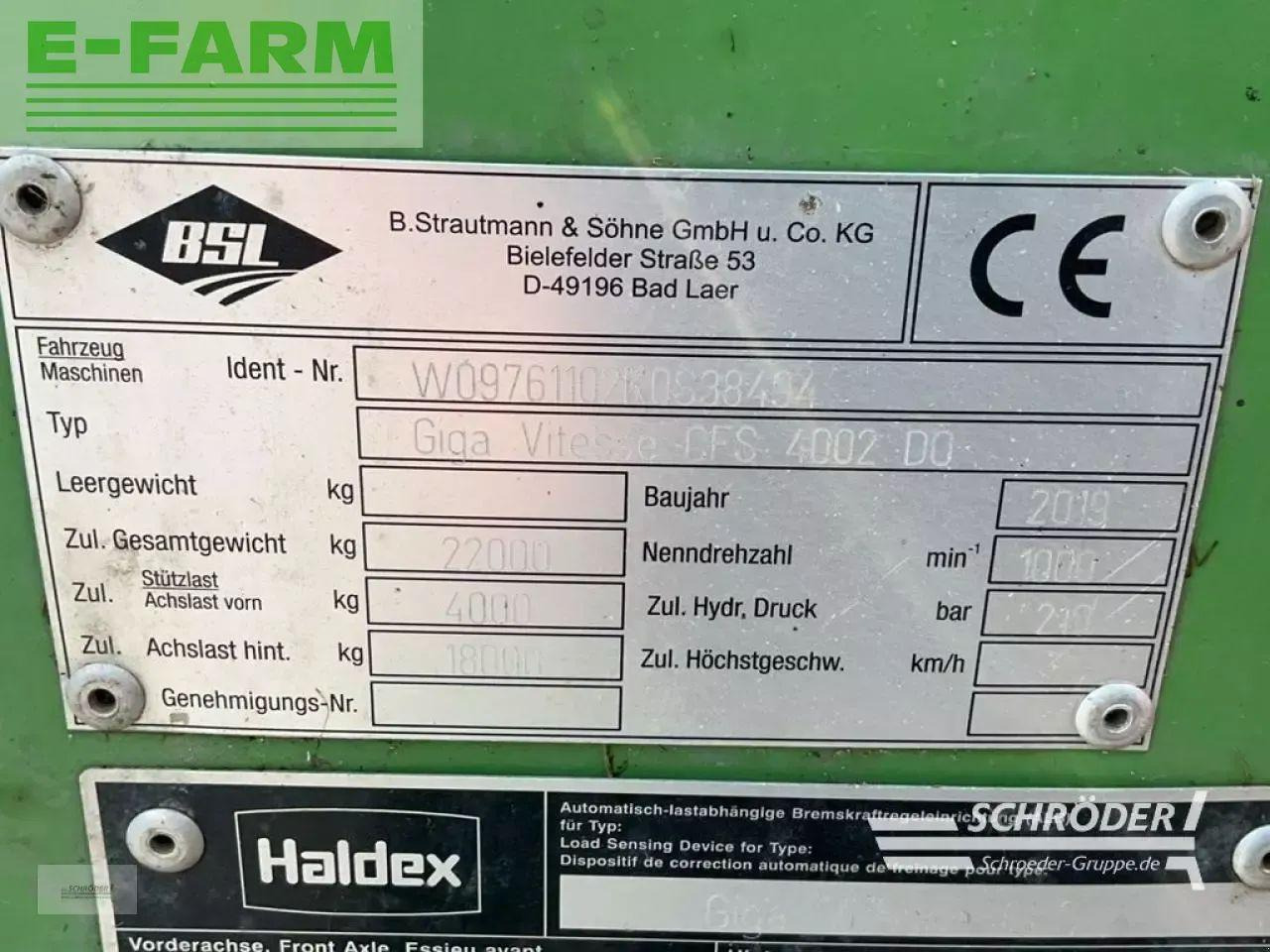 Strautmann giga vitesse 4002 do - Remorcă cu autoincarcare: Foto 5 Strautmann giga vitesse 4002 do - Remorcă cu autoincarcare: Foto 5