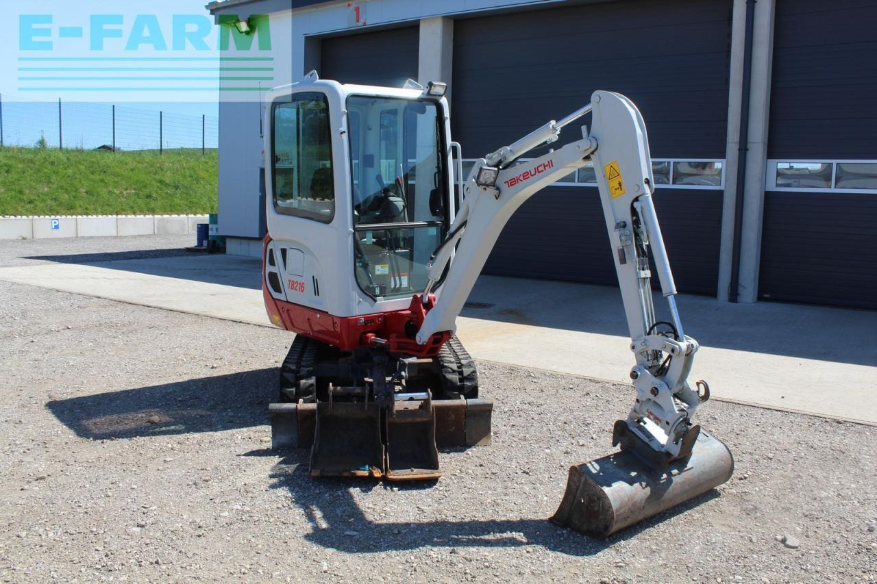 Takeuchi minibagger tb 216 mit powertilt - Mini excavator: Foto 3 Takeuchi minibagger tb 216 mit powertilt - Mini excavator: Foto 3