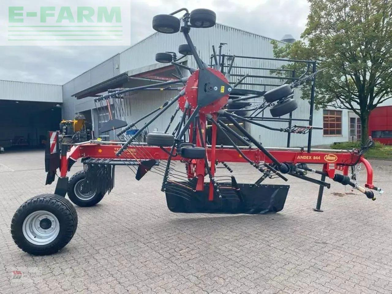 Vicon vicon mittelschwader andex 844 - Maşină de întors fânul: Foto 4 Vicon vicon mittelschwader andex 844 - Maşină de întors fânul: Foto 4