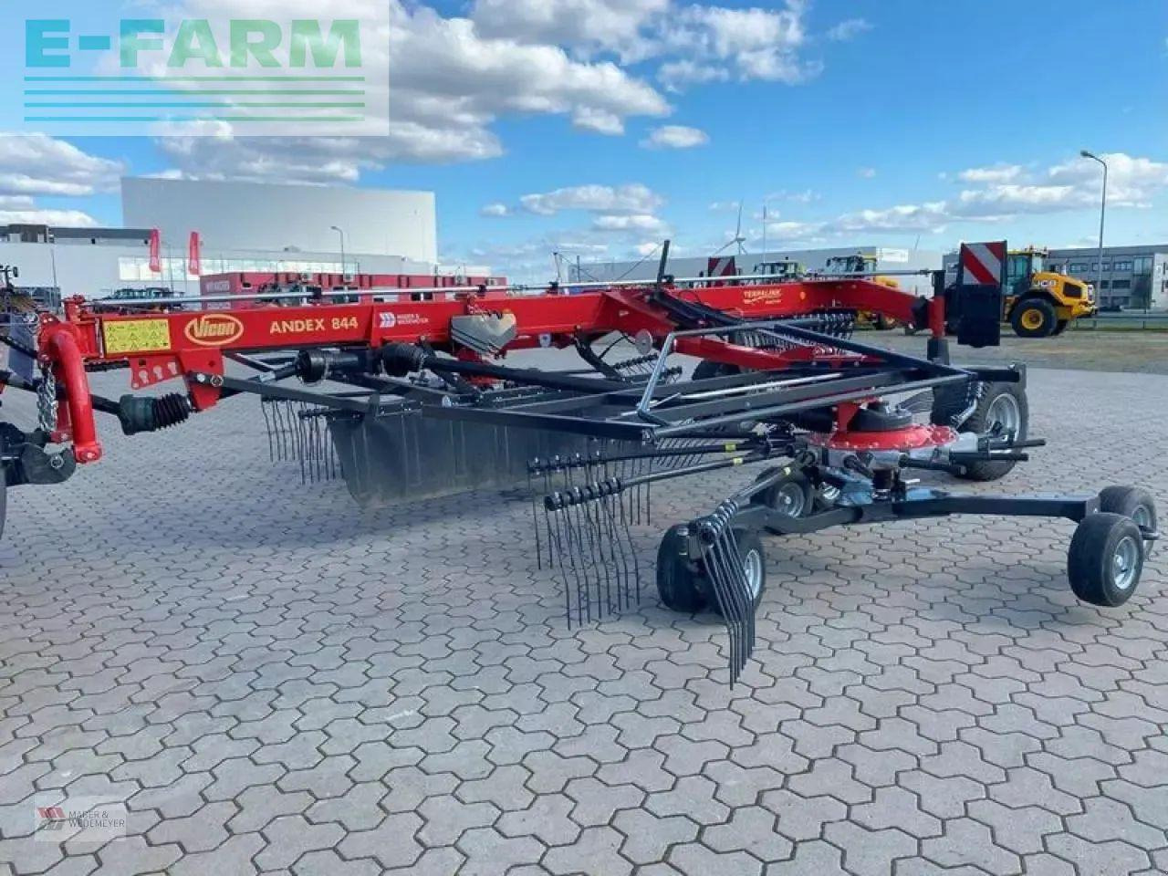 Vicon vicon mittelschwader andex 844 - Maşină de întors fânul: Foto 1 Vicon vicon mittelschwader andex 844 - Maşină de întors fânul: Foto 1