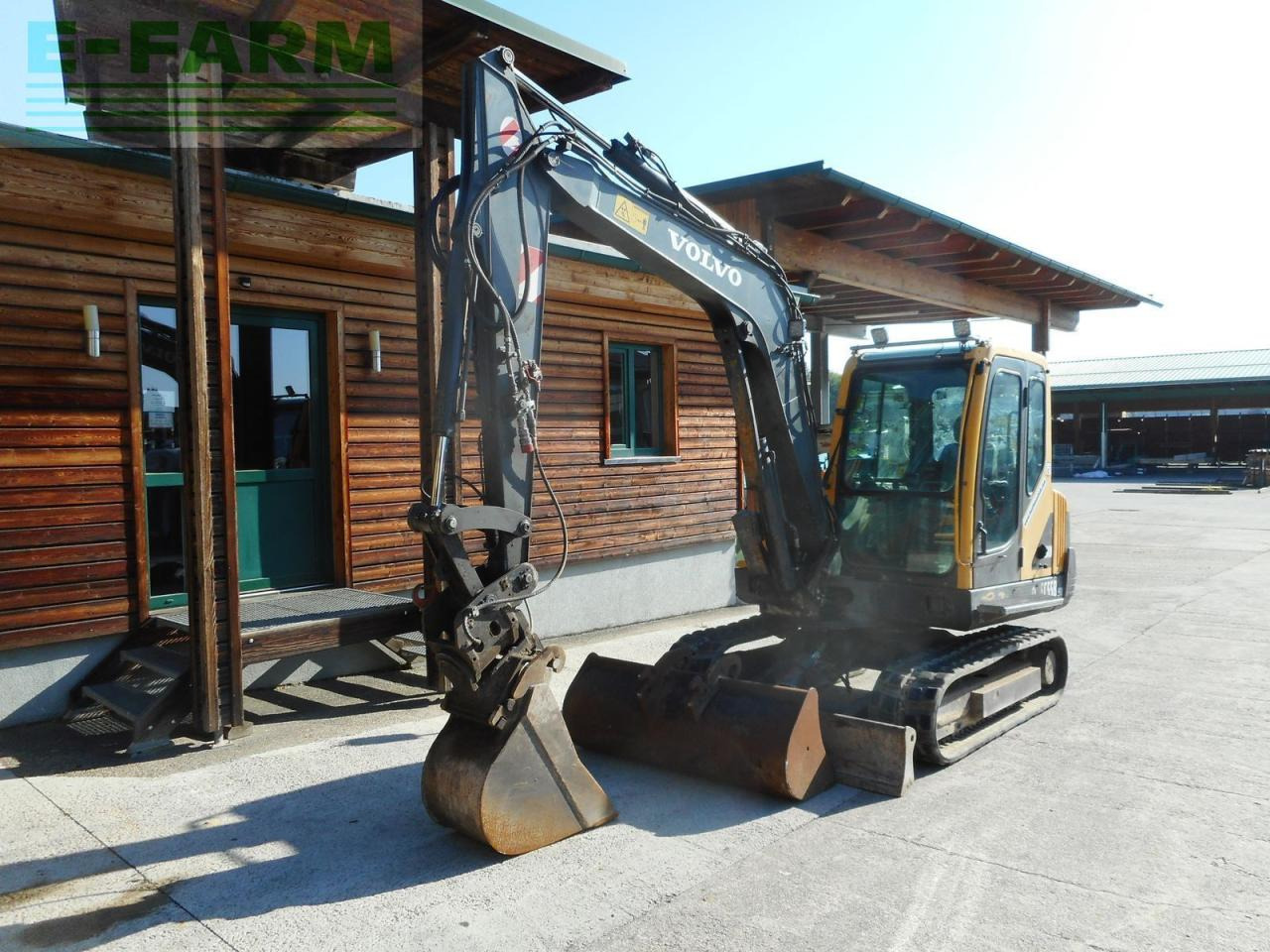 Volvo ec55b pro ( 5.480kg ) powertilt + hydr. schnellw - Mini excavator: Foto 2 Volvo ec55b pro ( 5.480kg ) powertilt + hydr. schnellw - Mini excavator: Foto 2