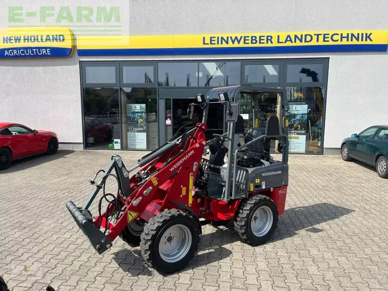 Weidemann 1140 - Încărcător frontal pe pneuri: Foto 1 Weidemann 1140 - Încărcător frontal pe pneuri: Foto 1