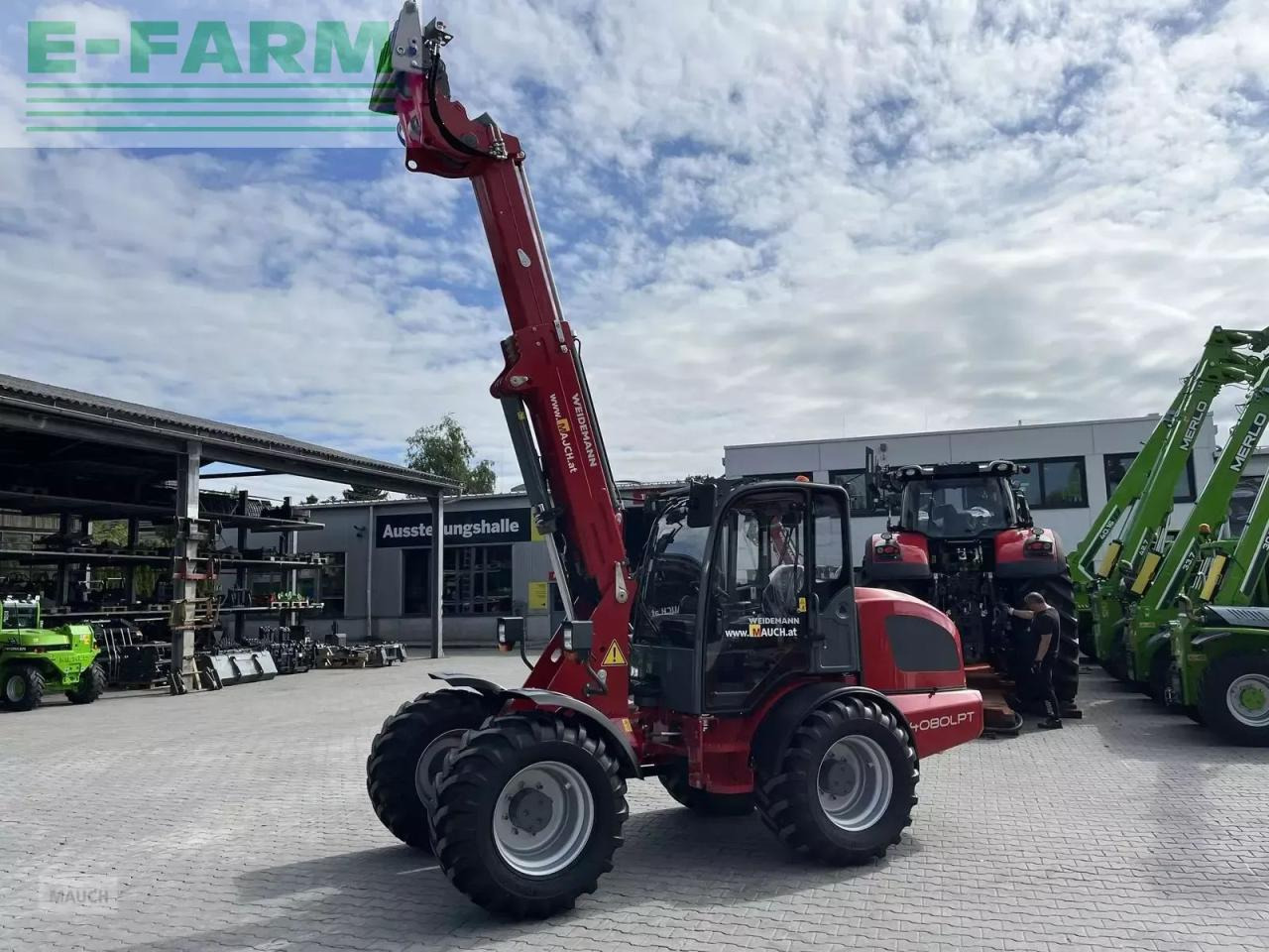 Weidemann 4080lp tele 30km/h - Încărcător frontal pe pneuri: Foto 4 Weidemann 4080lp tele 30km/h - Încărcător frontal pe pneuri: Foto 4