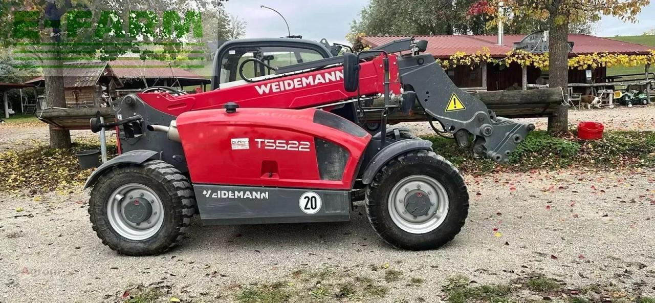 Weidemann t5522 - Stivuitor telescopic: Foto 1 Weidemann t5522 - Stivuitor telescopic: Foto 1