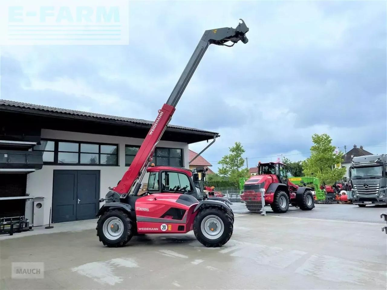 Weidemann t7035 teleskoplader vorführgerät - Stivuitor telescopic: Foto 1 Weidemann t7035 teleskoplader vorführgerät - Stivuitor telescopic: Foto 1