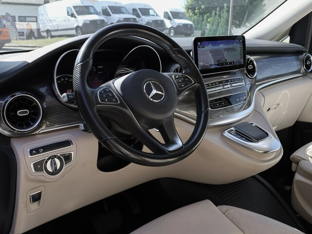 Microbuz, Autobuz electric MERCEDES-BENZ EQV 300 Avantgarde Extralang,8Sitze,Leder beige: Foto 8