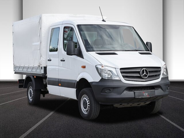 Autoutilitară cu platformă, Autoutilitară cabină dublă MERCEDES-BENZ Sprinter 316CDI DOKA,Allrad,AHK,Standhzg....: Foto 19