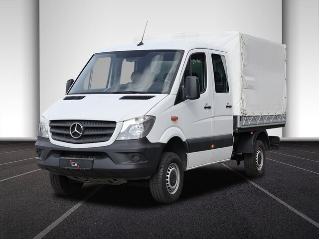 Autoutilitară cu platformă, Autoutilitară cabină dublă MERCEDES-BENZ Sprinter 316CDI DOKA,Allrad,AHK,Standhzg....: Foto 17