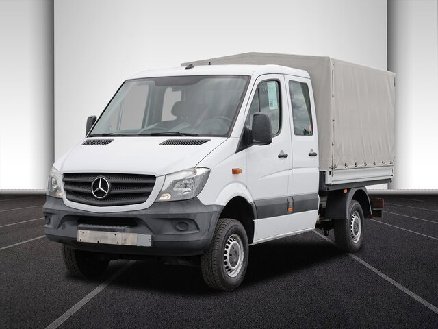 Autoutilitară cu platformă, Autoutilitară cabină dublă MERCEDES-BENZ Sprinter 316CDI DOKA,Allrad,Klima...: Foto 19