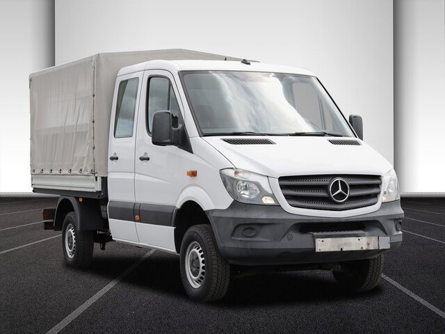 Autoutilitară cu platformă, Autoutilitară cabină dublă MERCEDES-BENZ Sprinter 316CDI DOKA,Allrad,Klima...: Foto 17