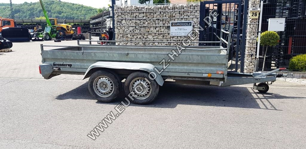 Brenderup Tandem Anhänger mit 2-Achsen - Remorcă platformă: Foto 1 Brenderup Tandem Anhänger mit 2-Achsen - Remorcă platformă: Foto 1
