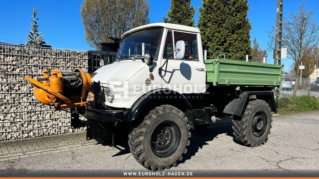 Unimog 406 Allrad Zapfwelle Luftkompressor Pritsche AHK - Camion şasiu: Foto 2 Unimog 406 Allrad Zapfwelle Luftkompressor Pritsche AHK - Camion şasiu: Foto 2