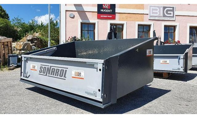 Schwerlast Transportbox / Kippmulde 180 cm mit 3 Punkt- & Euro Aufnahme - Cap tractor: Foto 2 Schwerlast Transportbox / Kippmulde 180 cm mit 3 Punkt- & Euro Aufnahme - Cap tractor: Foto 2
