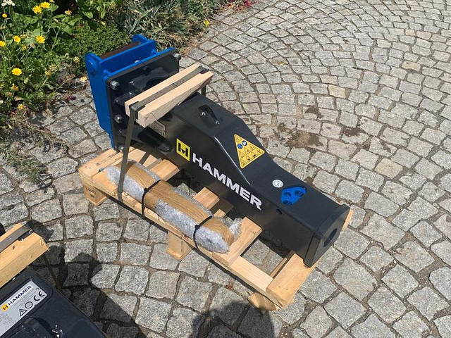 Hammer HM100 Hydraulikhammer mit Lehnhoff MS01 Aufnahme - Ciocan hidraulic: Foto 2 Hammer HM100 Hydraulikhammer mit Lehnhoff MS01 Aufnahme - Ciocan hidraulic: Foto 2