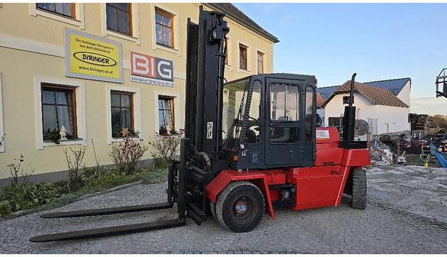 Kalmar DC8-600 Frontgabelstapler - Transpalet la mare înălţime: Foto 1 Kalmar DC8-600 Frontgabelstapler - Transpalet la mare înălţime: Foto 1