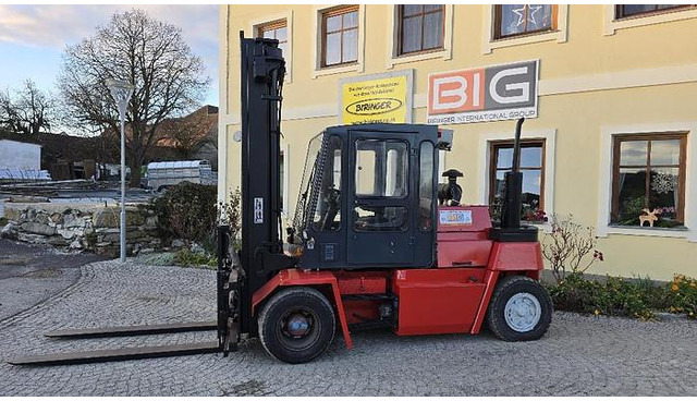 Kalmar DC8-600 Frontgabelstapler - Transpalet la mare înălţime: Foto 2 Kalmar DC8-600 Frontgabelstapler - Transpalet la mare înălţime: Foto 2