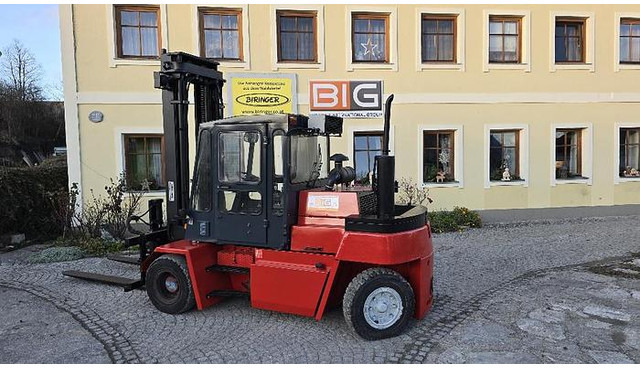 Kalmar DC8-600 Frontgabelstapler - Transpalet la mare înălţime: Foto 4 Kalmar DC8-600 Frontgabelstapler - Transpalet la mare înălţime: Foto 4