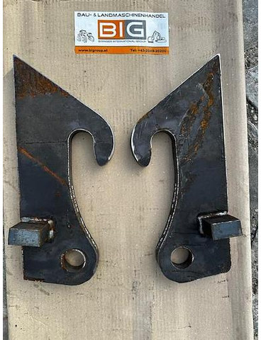 Big Anschweißhaken / Anschweißset / Koppelhaken JCB 520-50 Aufnahme - Piesă de schimb: Foto 1 Big Anschweißhaken / Anschweißset / Koppelhaken JCB 520-50 Aufnahme - Piesă de schimb: Foto 1