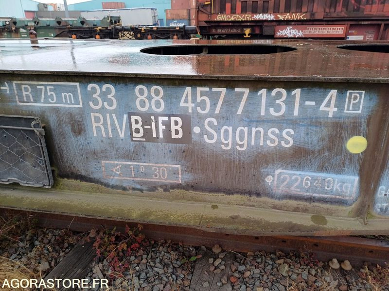 Alte utilaje Wagon plat intermodal type Sggnss – modèle 6432B0-4, 72 pieds - 2004 (ref 1538): Foto 9