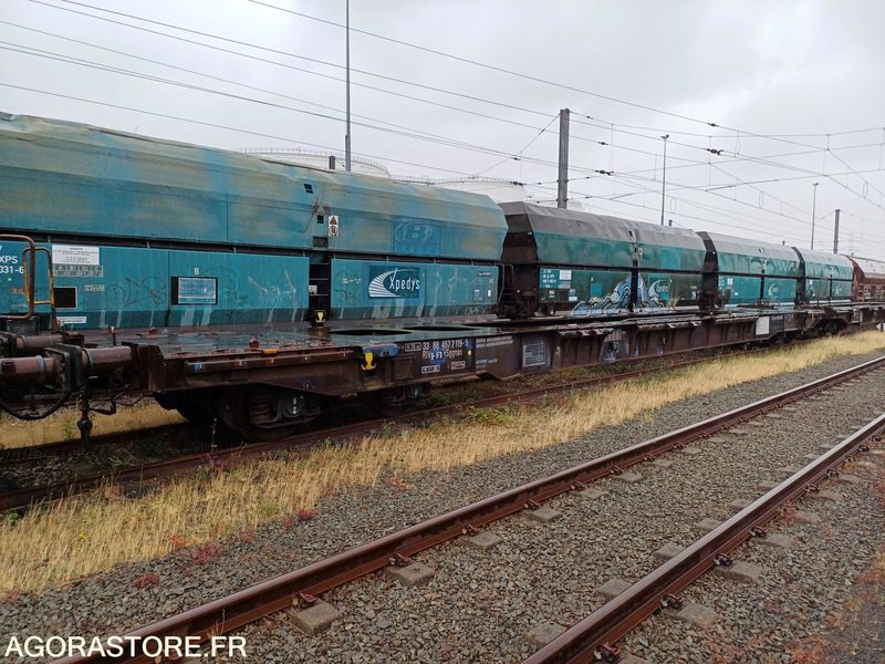 Alte utilaje Wagon plat intermodal type Sggnss – modèle 6432B0-4, 72 pieds - 2004 (ref 1538): Foto 16