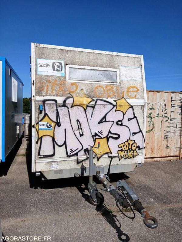 BASE VIE ROUTIERE 4/5 PERSONNES - Container locuibil, Remorcă: Foto 1 BASE VIE ROUTIERE 4/5 PERSONNES - Container locuibil, Remorcă: Foto 1