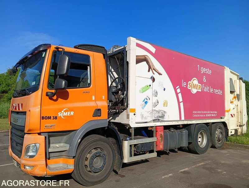 BENNE A ORDURES MENAGERES DAF - Autogunoiere: Foto 1 BENNE A ORDURES MENAGERES DAF - Autogunoiere: Foto 1