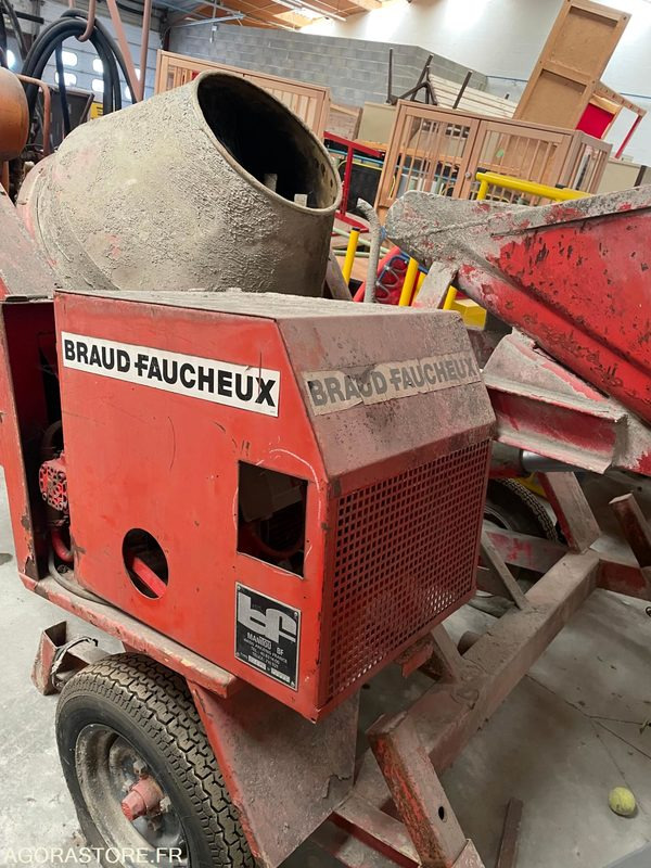 Bétonnière Braud Faucheux Type HE 340 (340l) - Betoniera: Foto 3 Bétonnière Braud Faucheux Type HE 340 (340l) - Betoniera: Foto 3