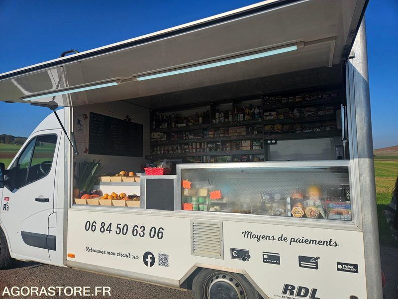 CAMION MAGASIN EPICERIE - MASTER RT - 2021 - 103 500 KM - Autoutilitară frigorifica: Foto 2 CAMION MAGASIN EPICERIE - MASTER RT - 2021 - 103 500 KM - Autoutilitară frigorifica: Foto 2