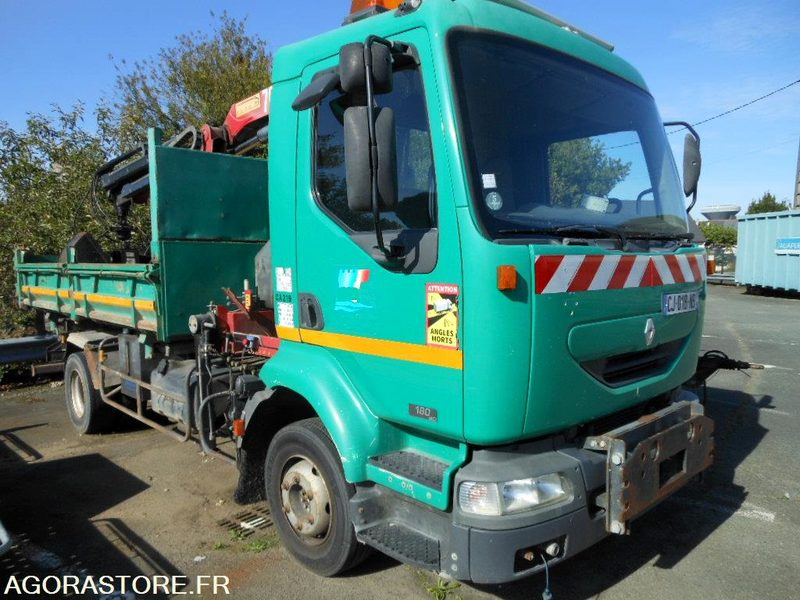 CAMION PTAC < 19 T RENAULT M180 (CA219) - Camion cu macara: Foto 5 CAMION PTAC < 19 T RENAULT M180 (CA219) - Camion cu macara: Foto 5