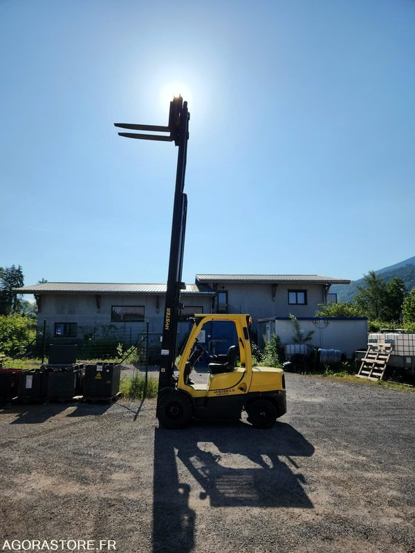 CHARIOT ELEVATEUR DIESEL 3T5 HYSTER H3.5FT - 2007 - 1033 heures - Stivuitor diesel: Foto 1 CHARIOT ELEVATEUR DIESEL 3T5 HYSTER H3.5FT - 2007 - 1033 heures - Stivuitor diesel: Foto 1