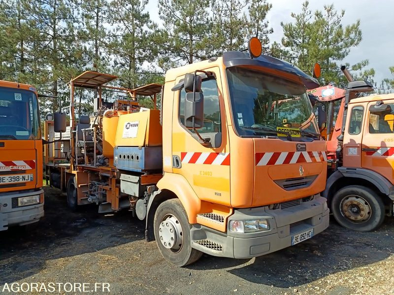 Camion Renault Midlum machine à spray peinture BE-892-HC - Camion: Foto 2 Camion Renault Midlum machine à spray peinture BE-892-HC - Camion: Foto 2