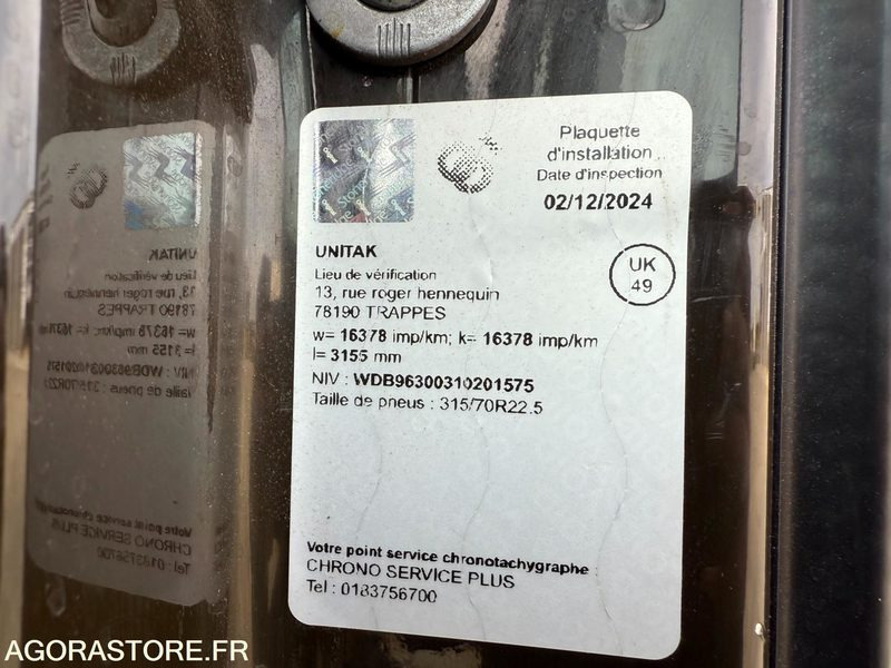 Leasing de Mercedes Antos 1824 caisson hayon dhollandia 3t - 193000km-2017 Mercedes Antos 1824 caisson hayon dhollandia 3t - 193000km-2017: Foto 14 Leasing de Mercedes Antos 1824 caisson hayon dhollandia 3t - 193000km-2017 Mercedes Antos 1824 caisson hayon dhollandia 3t - 193000km-2017: Foto 14