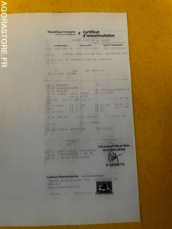 POID LOURD RENAULT MIDLUM - Camion: Foto 4 POID LOURD RENAULT MIDLUM - Camion: Foto 4