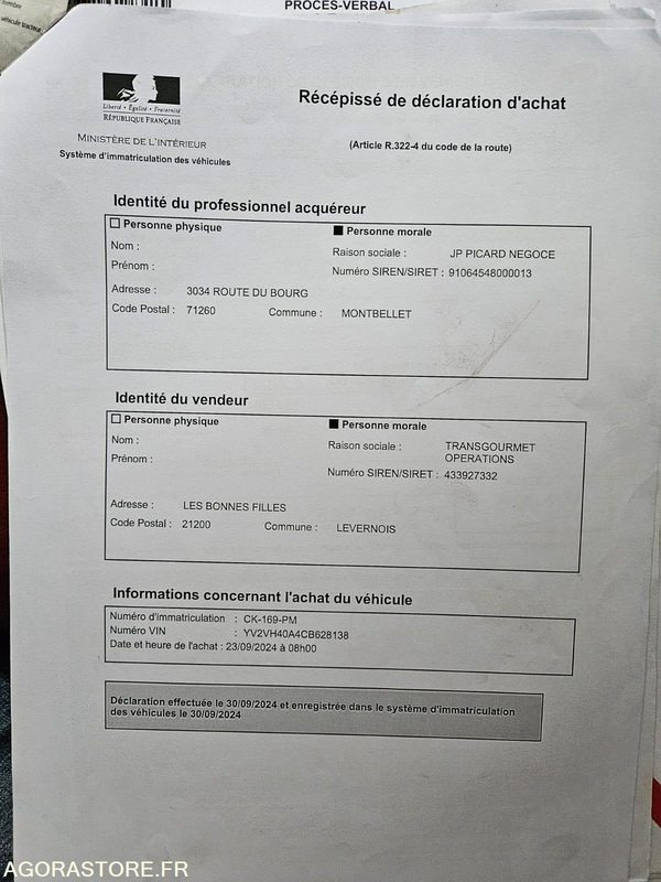 Porteur Volvo frigo - Camion: Foto 5 Porteur Volvo frigo - Camion: Foto 5