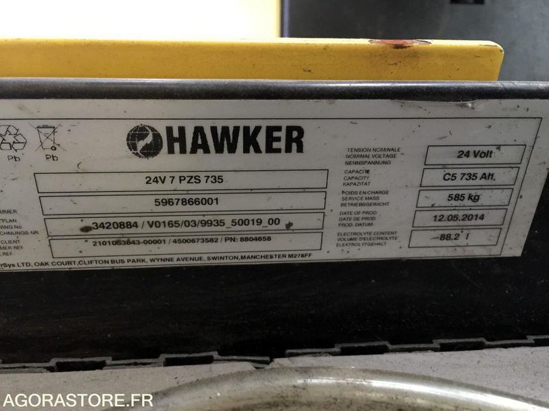 Chariot frontal 3 roues 2014 - Hyster A1.3 XNT - Electrostivuitor: Foto 4 Chariot frontal 3 roues 2014 - Hyster A1.3 XNT - Electrostivuitor: Foto 4